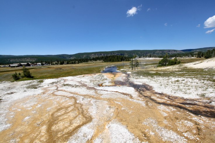 Geothermal Features in Yellowstone National Park: Springs